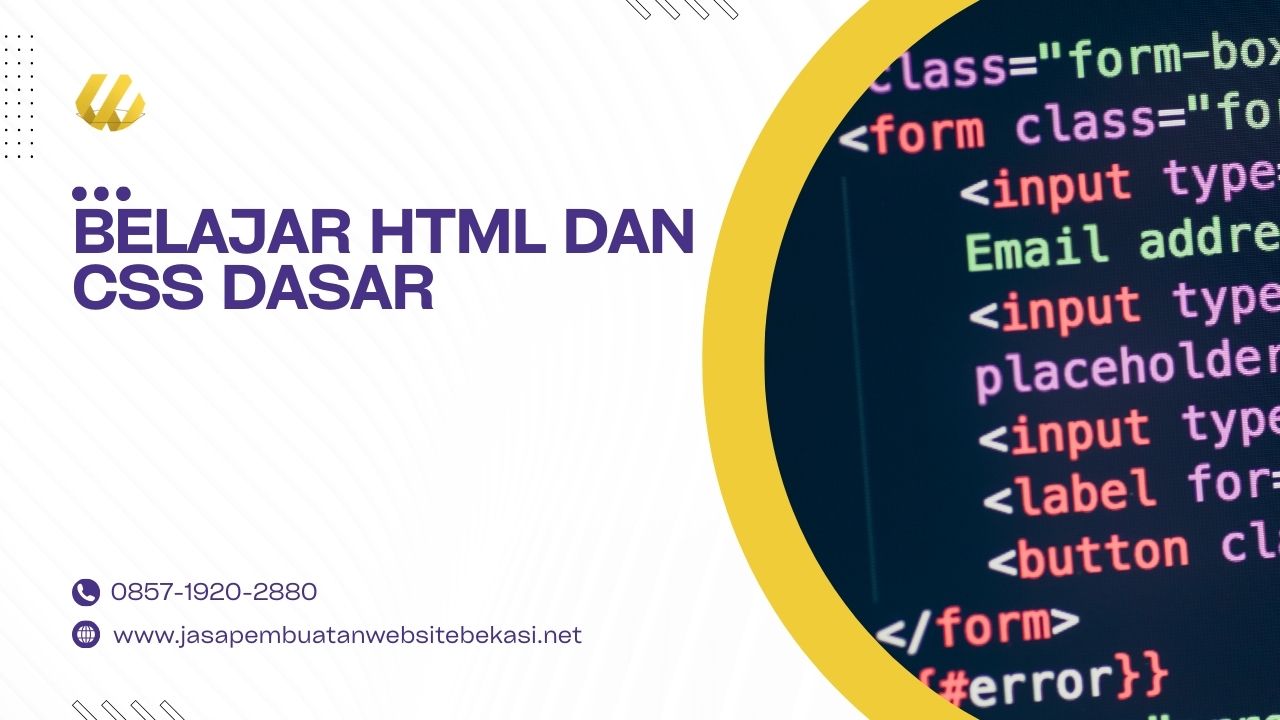 Belajar HTML dan CSS Dasar