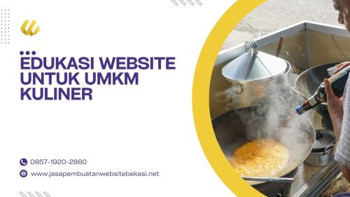 Edukasi Website Untuk UMKM Kuliner