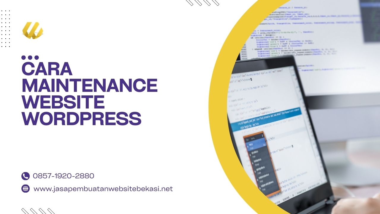 Cara Maintenance Website WordPress