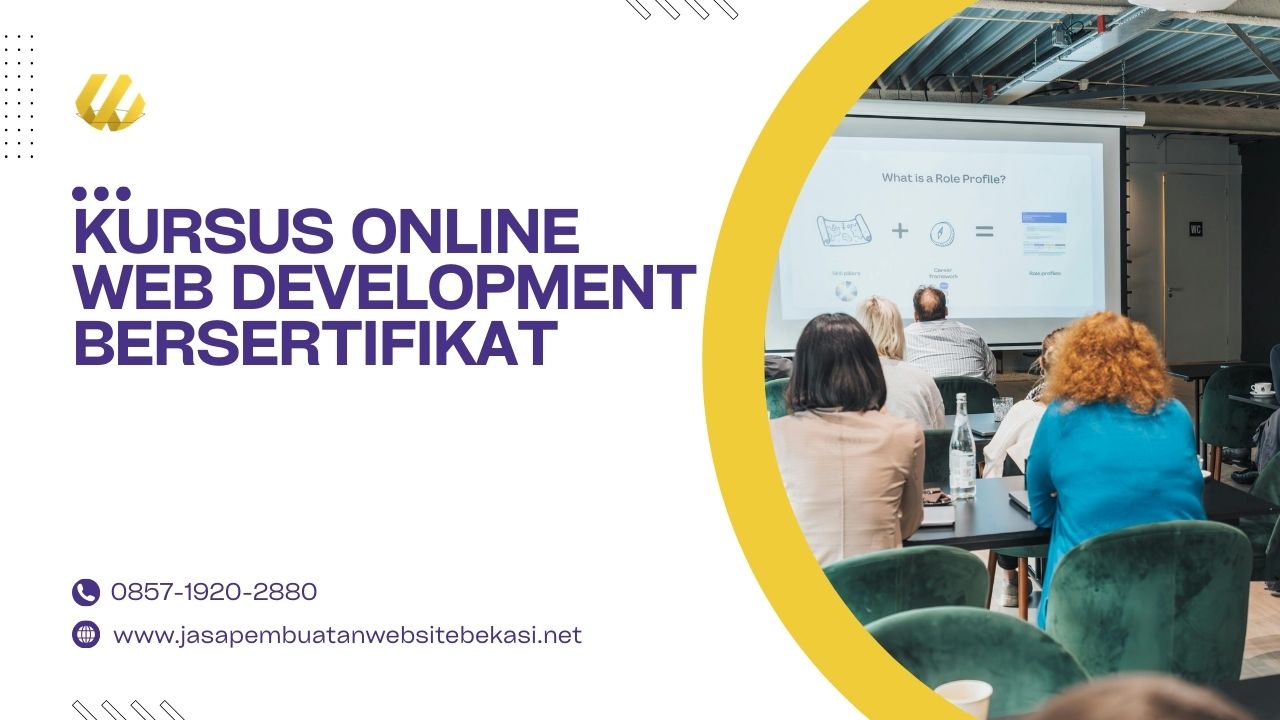 Kursus Online Web Development Bersertifikat