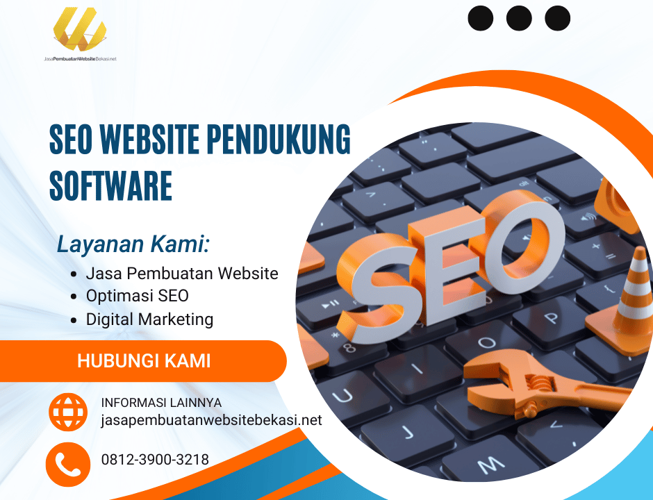 SEO Website Pendukung Software
