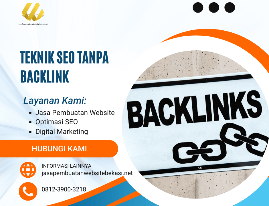 Teknik SEO tanpa Backlink