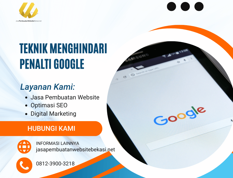 Teknik Menghindari Penalti Google
